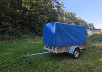 Przyczepka samochodowa Saris z Plandeką 750kg