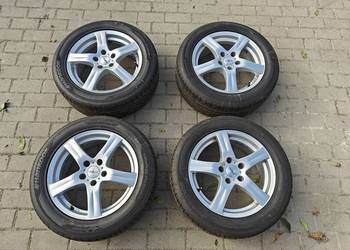 Koła letnie - alufelgi Dezent 5x108, opony Hankook 16" 205/55/R16