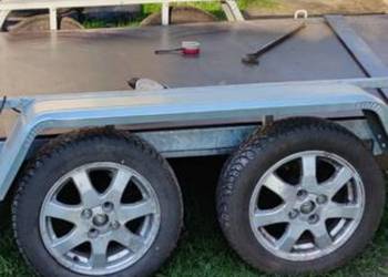 Felgi aluminiowe 14 cali 4x100 przyczepka sam komplet 4szt
