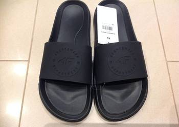 Klapki Męskie 4F rozm 40 NOWE Czarne