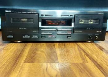 Yamaha KX-W321 wysokiej klasy magnetofon z autorewersem 2 kieszenie,deck