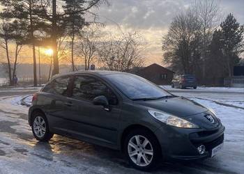 Peugeot 207 1.6 VTi 120 KM, rok 2008. Przebieg 122 tys km 3D