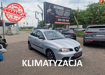 Seat Ibiza 1.2 Benzyna 69 KM, Klimatyzacja, El. Szyby Przód, Dwa Klicze, U…