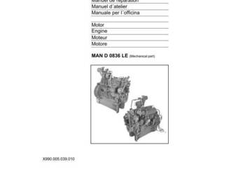 FENDT/MAN D0836 LE instrukcja napraw