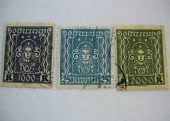 Znaczki Austria 1933 r