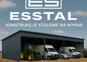 Wysoki Garaż Blaszany | Zadaszenie na auto | Carport | Wiata – ESSTAL-