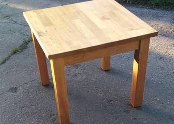 Stolik kawowy Jysk SILKEBORG 58x58cm olejowane drewno dąb