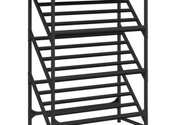 Stojak na buty przydymiony dąb 60x30x85 cm WM-833425