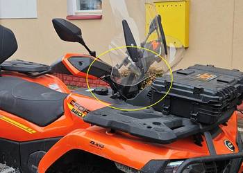 Quad CF Moto 520 i 850 CForce 450 i 1000 szyba bumper owiewka