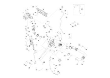 John Deere 9470RX - Łącznik RE558399 (Silnik)