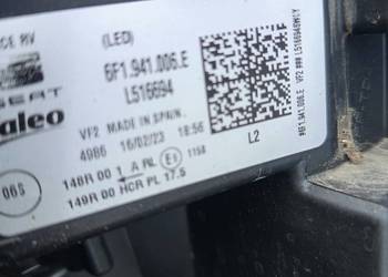 Lampa tylna w klapę pr Insignia b kombi
