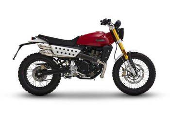 Motocykl Fantic Caballero 500 Scrambler czerwony 2026