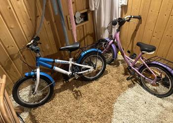 2x rowerki dla dzieci hudora pegasus