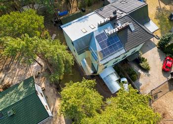 Dom z częścią usługową | Dom dla rodziny w zielonym Józefowie