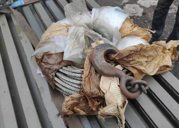 Lina stalowa wyciągarki STAR 660 12mm grubości 50m - Faktura VAT