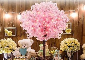 drzewo z kwiatem wiśni, sztuczne drzewa z kwiatami wiśni Ręcznie robione ja