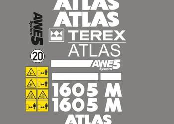 Naklejki oklejenie naklejka - ATLAS 1605 M zamiennik