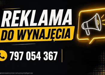 Powierzchnia reklamowa obok LIDL do wynajęcia w centrum Szczecinka
