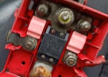 Klema plusowa akumulatora renault scenic II 1.9 dci