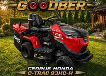 Kosiarka Traktorek Honda GXV630 Cedrus C-trac 93 hc-H Premium nowy, kosz gw