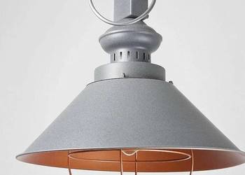 Loftowa lampa wisząca INDUSTRIAL – metalowa, na łańcuchu, styl vintage