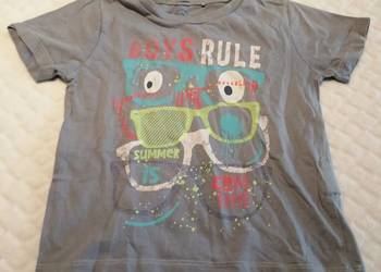 Koszulka, krótki rękaw, T-shirt, okulary, 98, Smyk (Odzież)