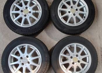 Komplet 4 kół, felgi 14" 4x100 opony wielosezonowe