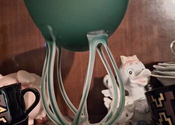 Piękna szklana  patera