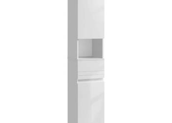 Szafka łazienkowa 170 cm biała NOWA