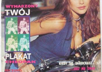 DZIEWCZYNA 1993 NR 2 LUTY + PLAKAT WYMARZONY CHŁOPAK