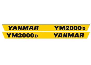 Naklejki oklejenie naklejka - YANMAR YM2000D Zamiennik