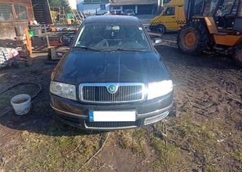 Skoda SUPERB 1 KOMPLETNY przód Zderzak Lampy Błotniki Maska Pas 9910