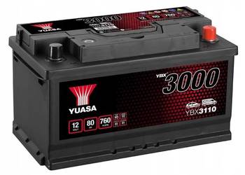 Akumulator 80Ah 760A Yuasa Standard 12V Prawy Plus Akumulator 80Ah 760A Yuasa Standard 12V Prawy Plus