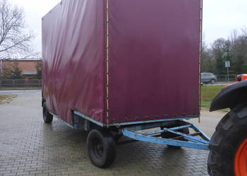 przyczepa ROLNICZA niskopodwoziowa 5,5x2 z plandeką