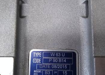 Bonfiglioli w63 u p90b14 motoreduktor przekładnia ślimakowa
