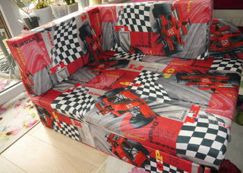 Łóżko dziecięce rozkładane Kubuś rogówka sofka tapczanik narożnik