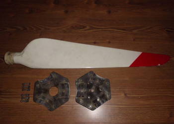 śmigło fi 174 cm - łopata z piastą