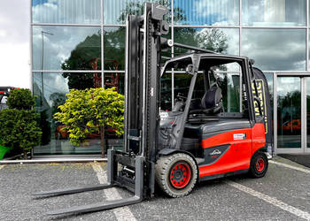 Wózek widłowy elektryczny Linde E50HL-01/600 5 ton duplex 4,1 m 2019