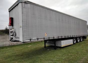 Naczepa Krone firanka