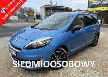 Renault Grand Scenic 1.2 7osób Grzane Skóry Navi Climatronic ALu KS Serw T…
