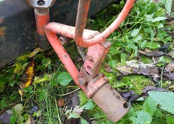 Oryginał.Porządny pług do śniegu do traktorka kosiarki,dzika