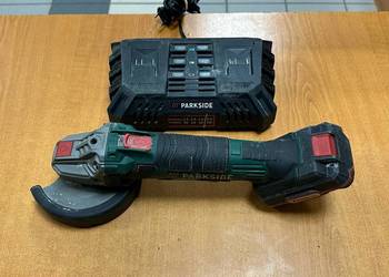 Szlifierka Parkside PWSA 20-li D4 2Ah aku + ład
