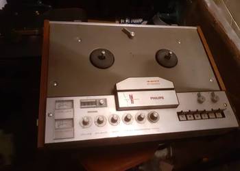 Kolekcjonerski magnetofon szpulowy Philips