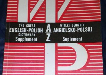 Wielki słownik angielsko-polski. Suplement A-Z - Jan Stanisławski