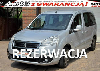 Peugeot Partner Tylko 110 tys km. 1.6 BHDI 100 KM, SALON PL,I WŁ,Tempomat …