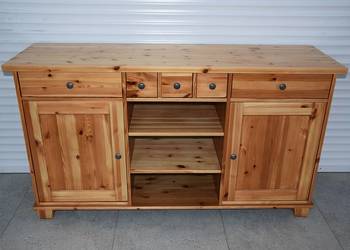 komoda z drewna sosnowego - jak nowa