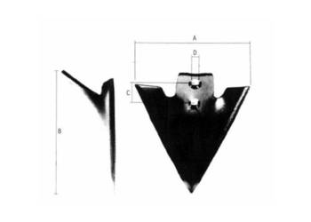 Gęsiostopa 220x6 SAR6212