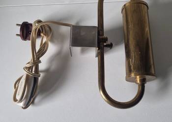 Kinkiet mosiężny lampa ścienna nad obraz pianino – Styl Art Deco – Vintage!