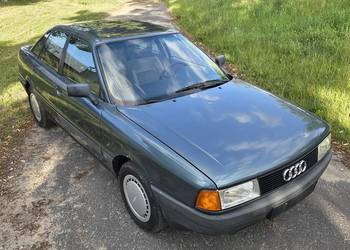 Audi 80 1.8S Automat, Hak. Piękny klasyk lat `80