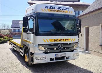 Mercedes Atego 1229 Auto Laweta Pomoc drogowa 6 osobowy 7.2m
